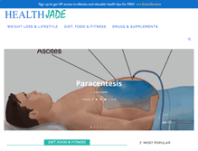 Tablet Screenshot of healthjade.com